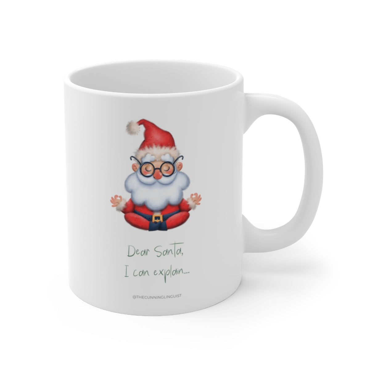 Dear Santa Ceramic Mug