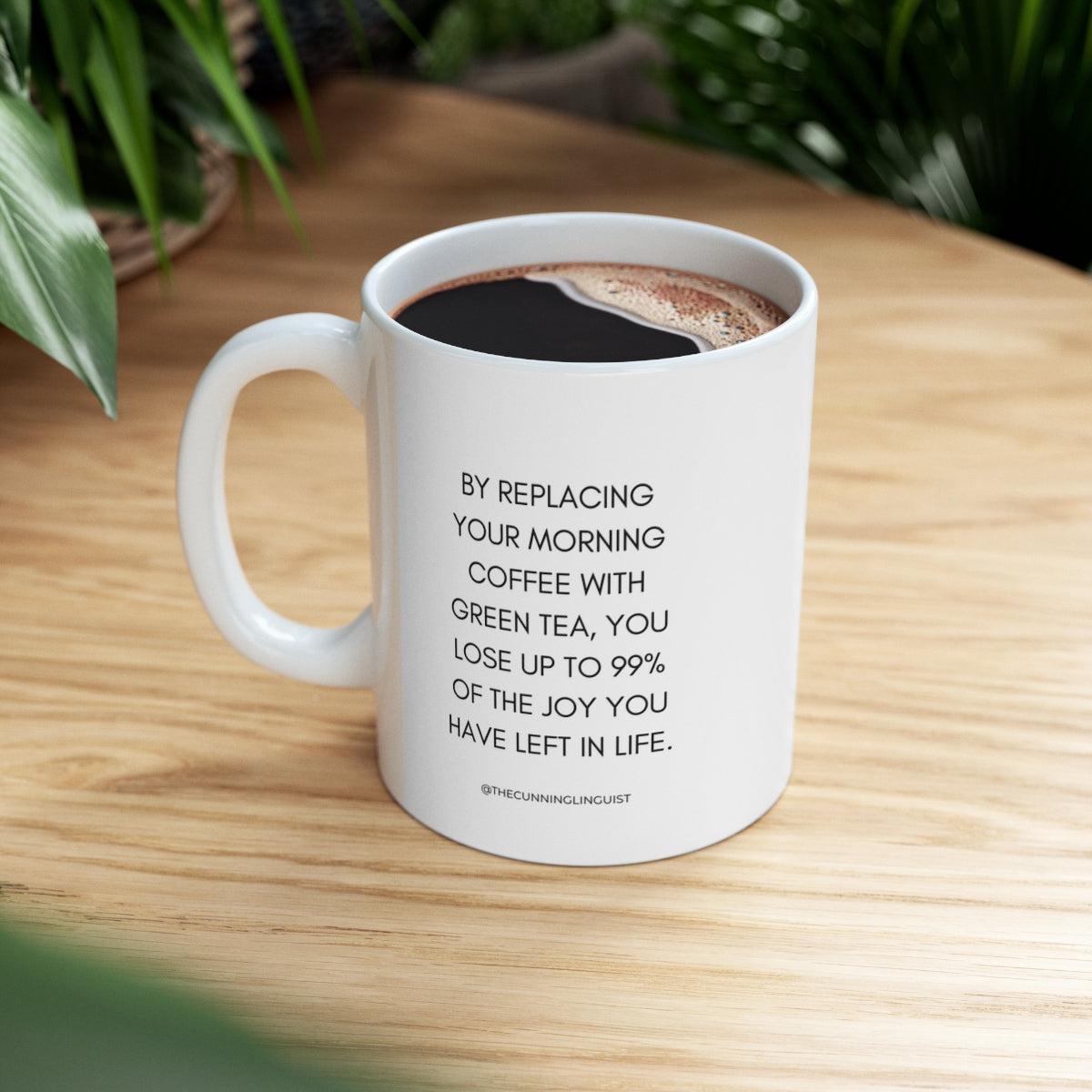 Remove the Joy Ceramic Mug