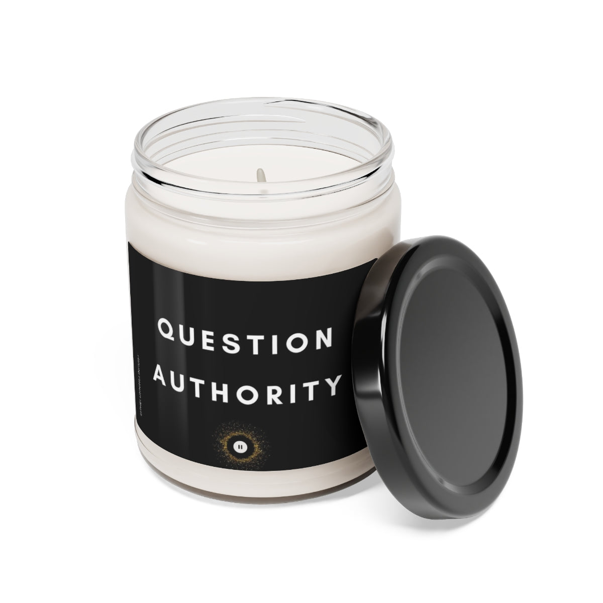 Question Authority Scented Soy Candle