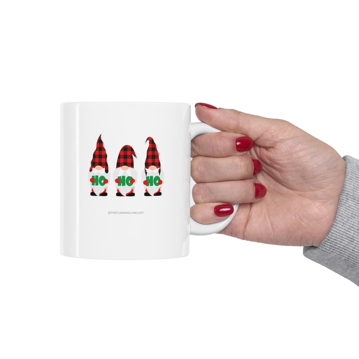 Ho Ho Ho Gnomes Ceramic Mug