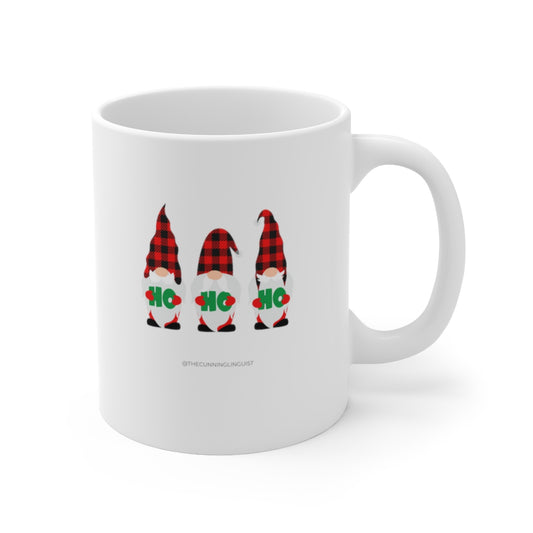 Ho Ho Ho Gnomes Ceramic Mug