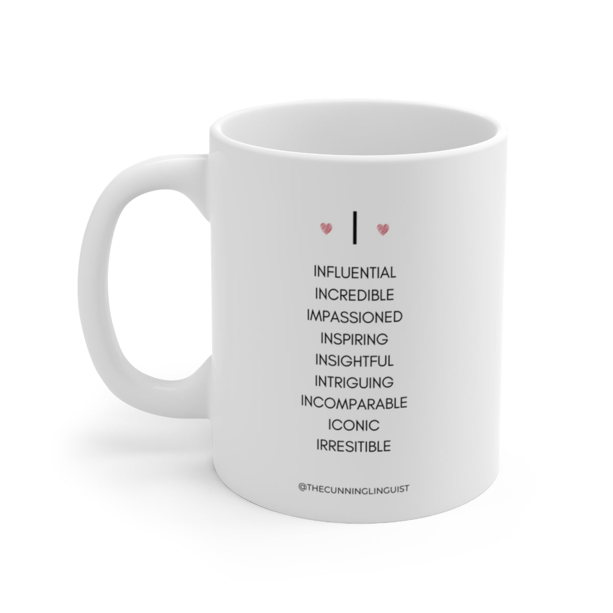 I is for Who You Are Ceramic Mug