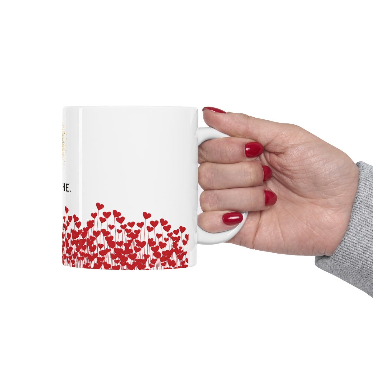 Breathing Hearts Ceramic Mug